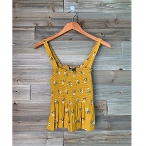 American Eagle Flower Cropped Tank